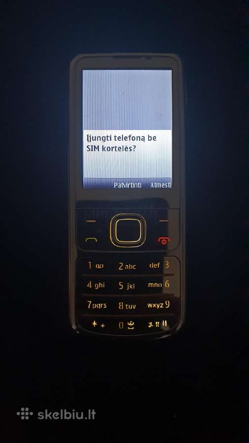 Nokia 6700 classic Gold Edition - nuotraukos Nr. 3