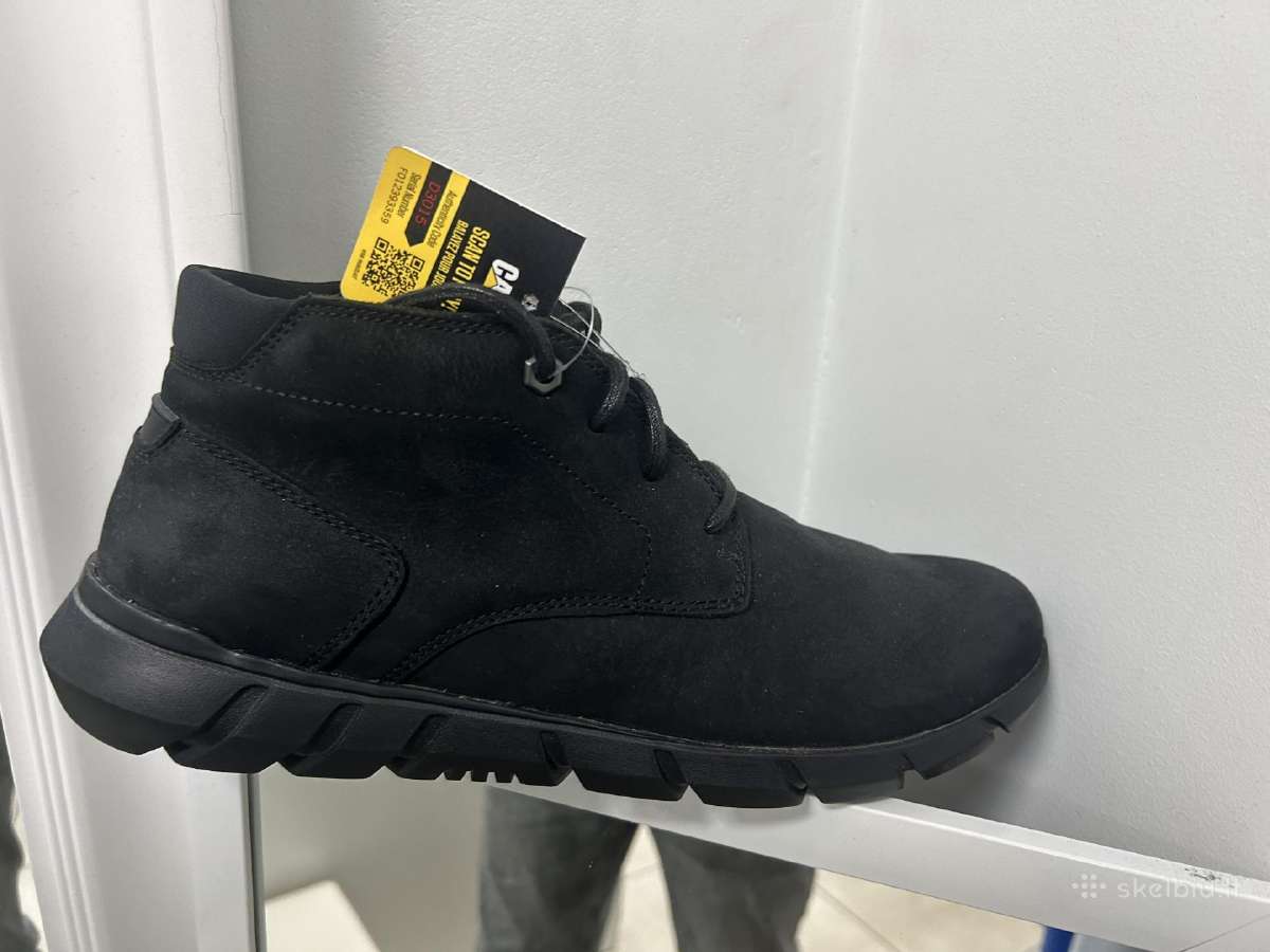 Cat Caterpillar Mens Black Casual Ankle Boots - nuotraukos Nr. 5