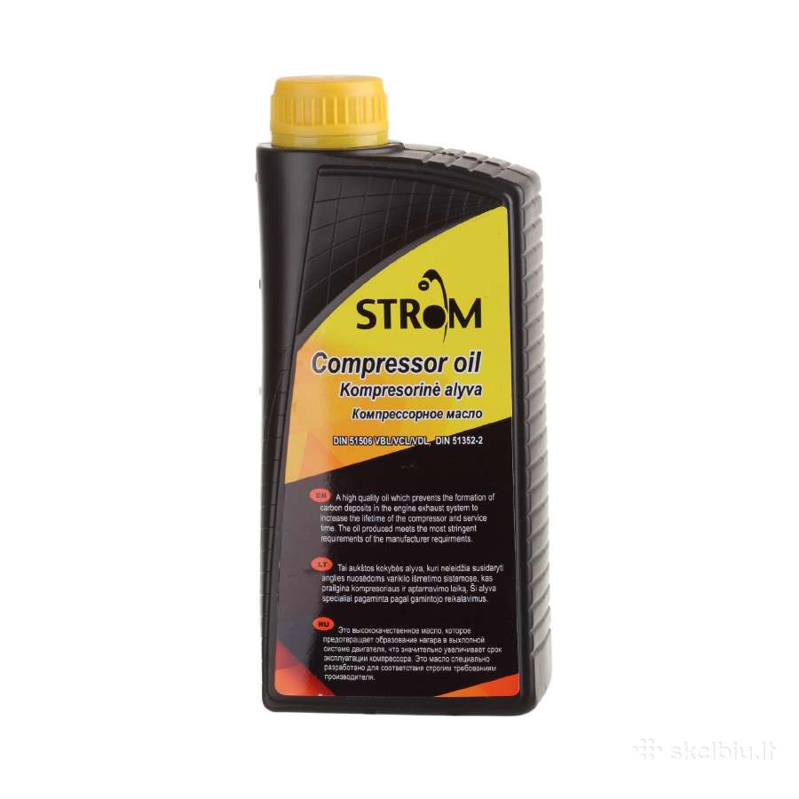 Oro kompresorius 80l, 230v Strom su rinkiniu - nuotraukos Nr. 7
