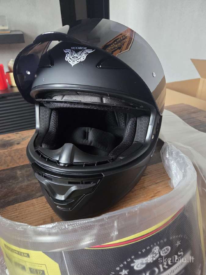 Vcoros Ws-609 motociklininko šalmas, M dydis - nuotraukos Nr. 2