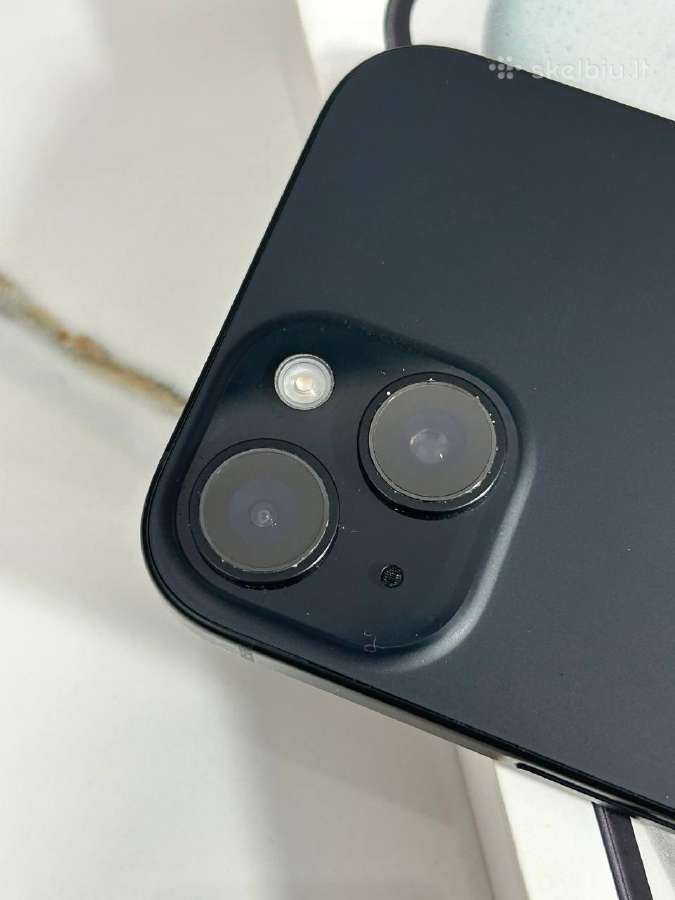 iPhone 15 128gb 86% Black - nuotraukos Nr. 3