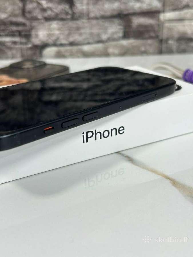 iPhone 15 128gb 86% Black - nuotraukos Nr. 5