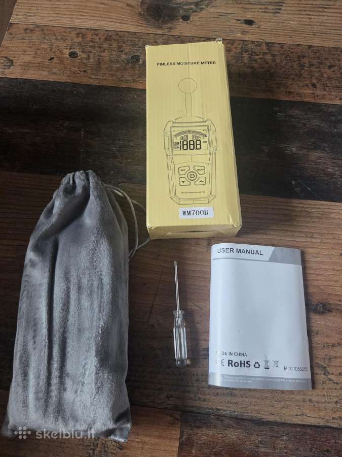 Mestek Wm700b – bekontaktis drėgmės matuoklis - nuotraukos Nr. 3