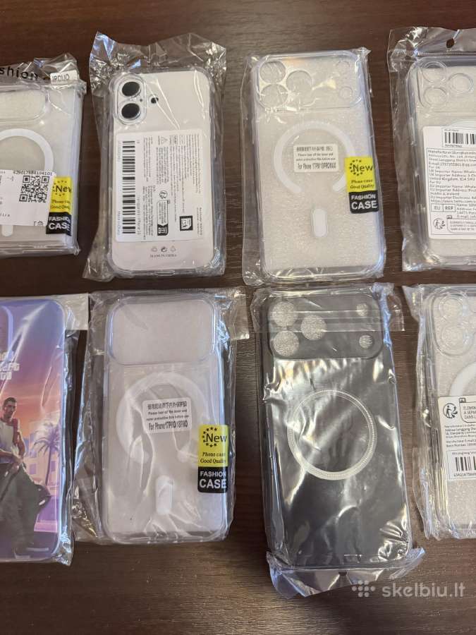 Iphone17/18 Pro ir Pro Max nauji clear case mag - nuotraukos Nr. 7