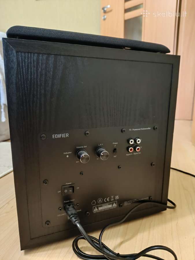 Edifier R1280dbs + Edifier T5 žemadažnis - nuotraukos Nr. 8
