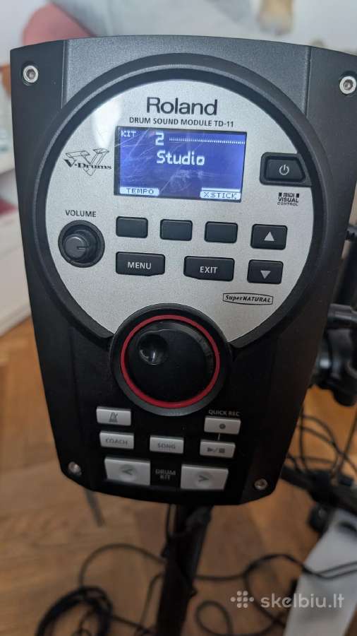 Roland Td-11 V-bugnai Pdx-8 Mesh Kt-10 Cy-13r - nuotraukos Nr. 5