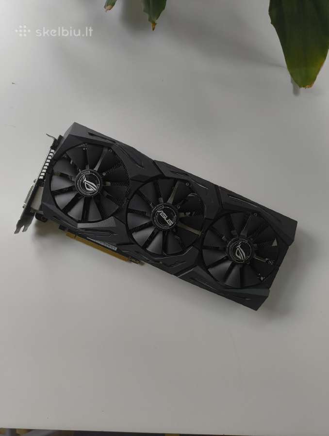 Asus Rog-strix Gtx 1080 8gb - nuotraukos Nr. 2