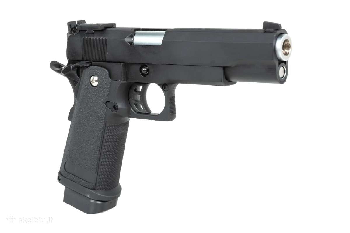 Šratasvydžio pistoletas Hi-capa 5.1 Metalinis - nuotraukos Nr. 5