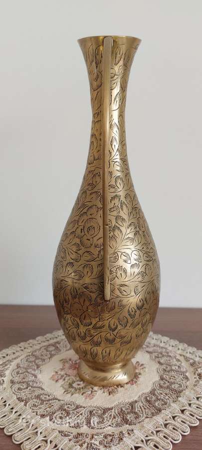 Žalvarinis ąsotis - vaza (aukšt. 28,5 cm) - nuotraukos Nr. 4