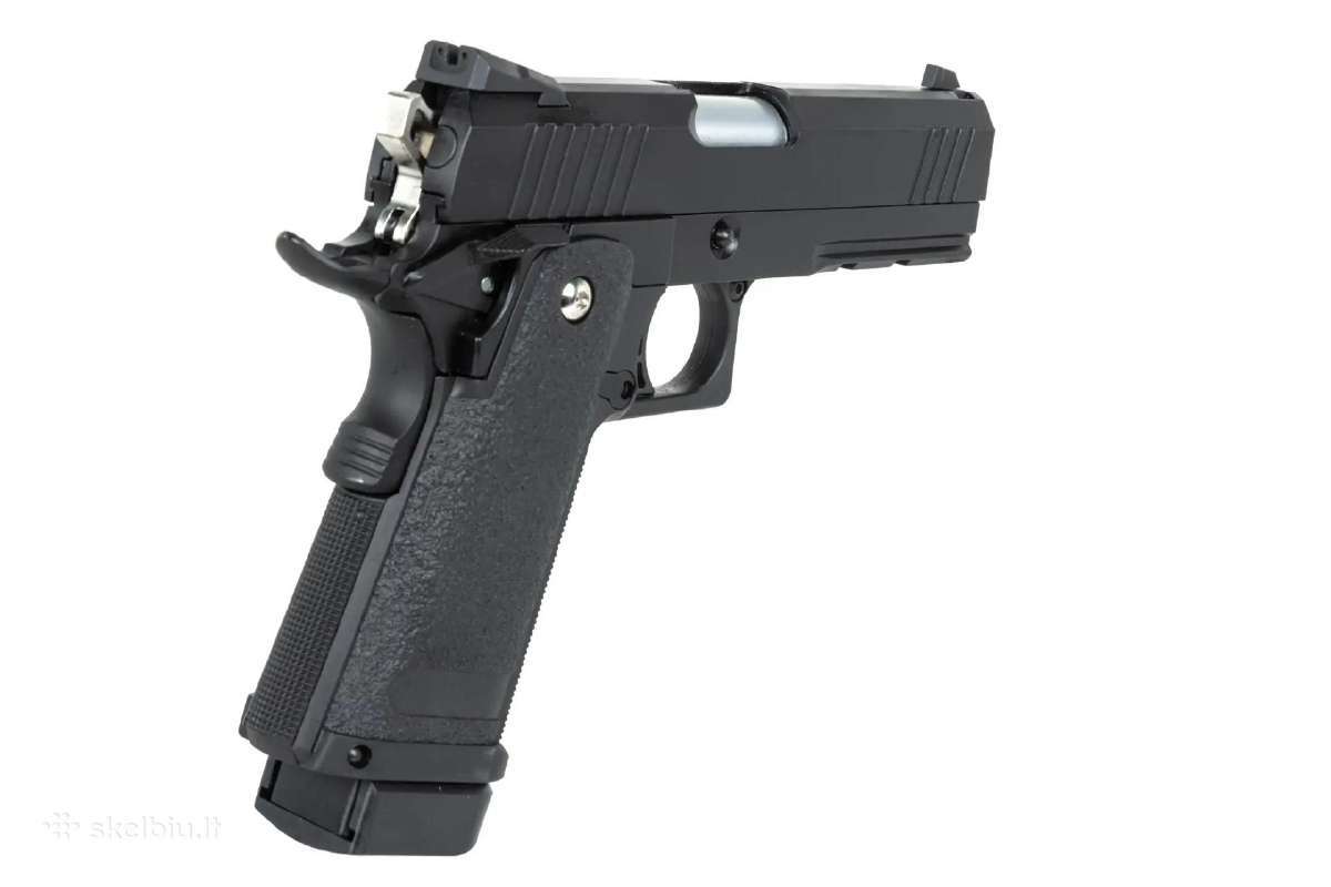 Šratasvydžio pistoletas Hi-capa 4.3 Metalinis - nuotraukos Nr. 3