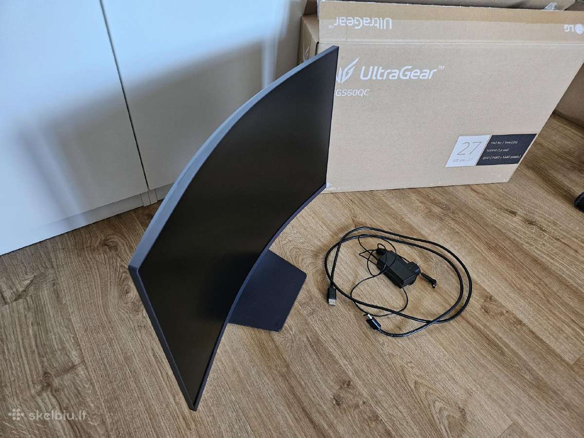 LG Ultragear 27" Qhd Va 180hz 1ms - nuotraukos Nr. 2