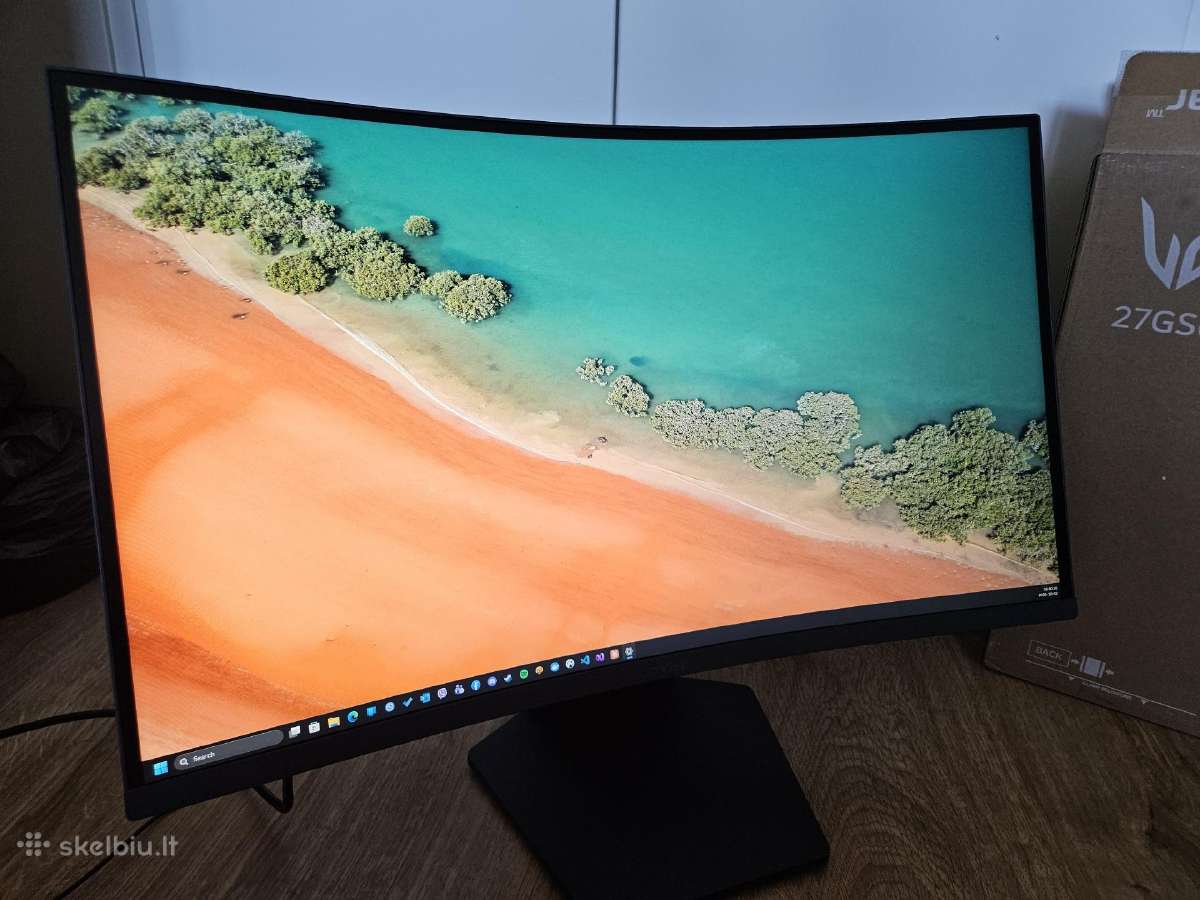 LG Ultragear 27" Qhd Va 180hz 1ms - nuotraukos Nr. 4