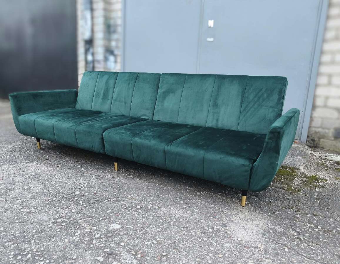 Veliūrinė sofa - nuotraukos Nr. 2