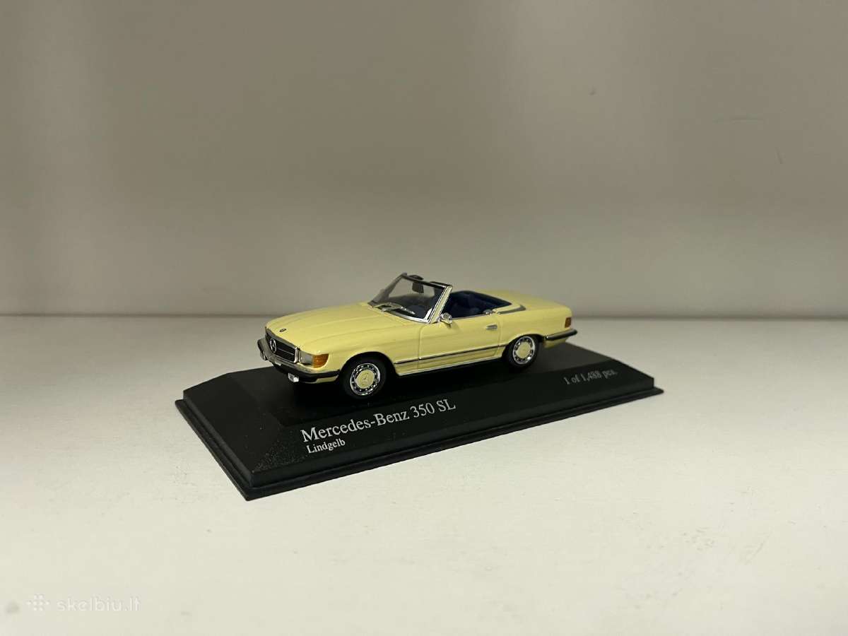 Kolekciniai modeliukai-mercedes Benz 350sl - nuotraukos Nr. 2