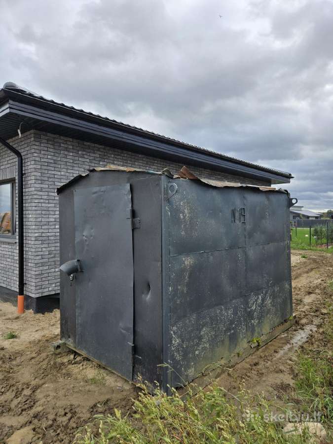 Metalinis kilnojamas sandeliukas 3x2m - nuotraukos Nr. 3