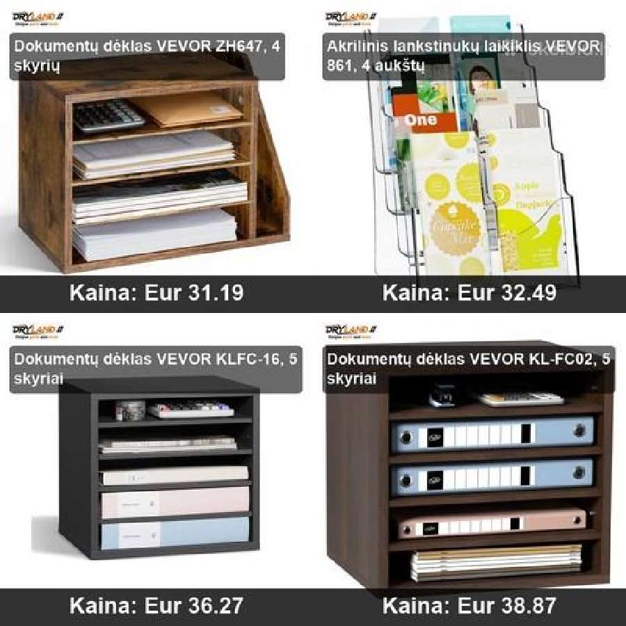 Biuro organizatoriai – tvarkinga darbo vieta! - nuotraukos Nr. 2