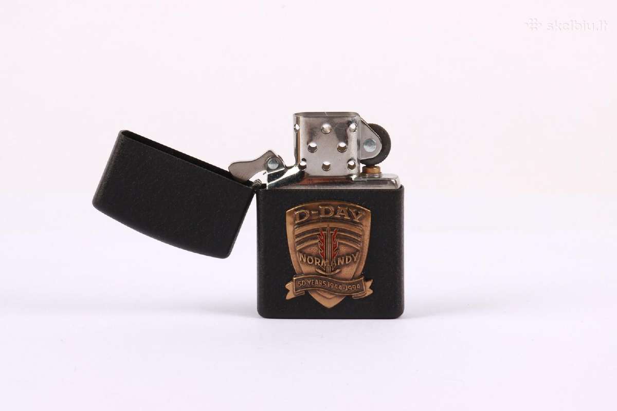 Zippo D-day 1994 kolekcinis ziebtuvelis - naujas - nuotraukos Nr. 2