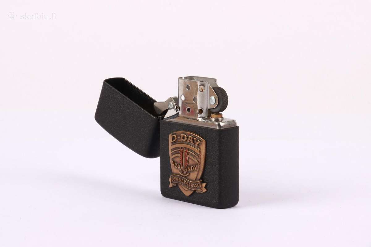 Zippo D-day 1994 kolekcinis ziebtuvelis - naujas - nuotraukos Nr. 3