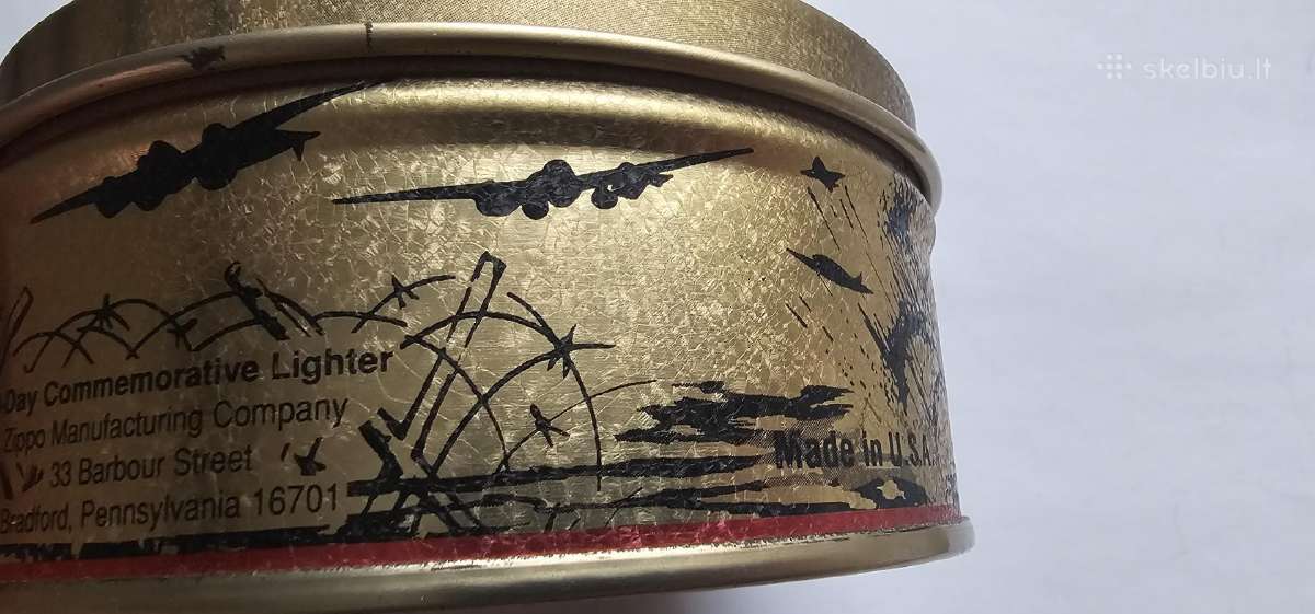 Zippo D-day 1994 kolekcinis ziebtuvelis - naujas - nuotraukos Nr. 13