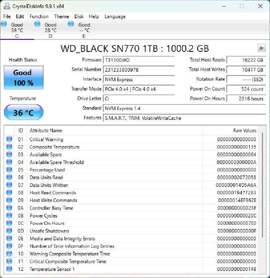 Nvme SSD diskai 1tb-2tb - nuotraukos Nr. 7