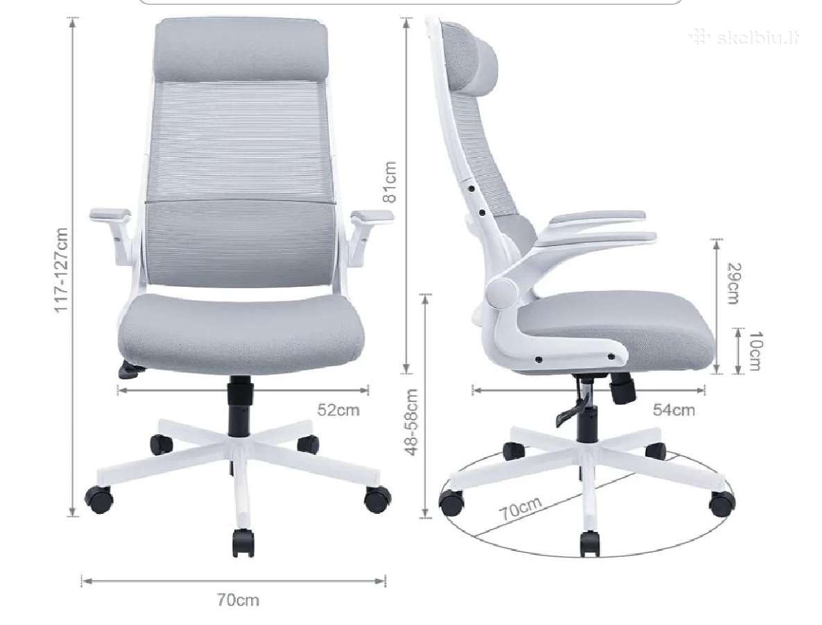 Ergonominė biuro kėdė - nuotraukos Nr. 2