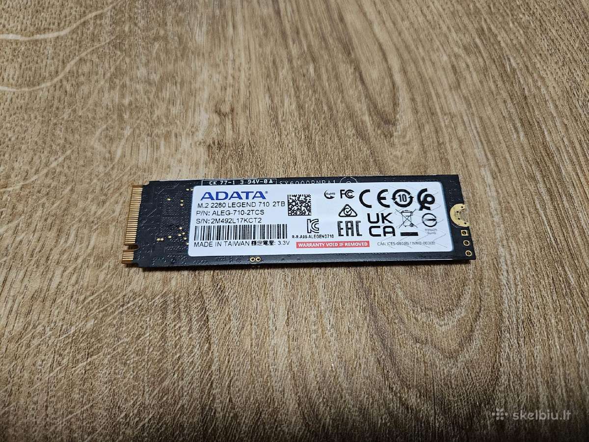 Nvme SSD diskai 1tb-2tb - nuotraukos Nr. 3
