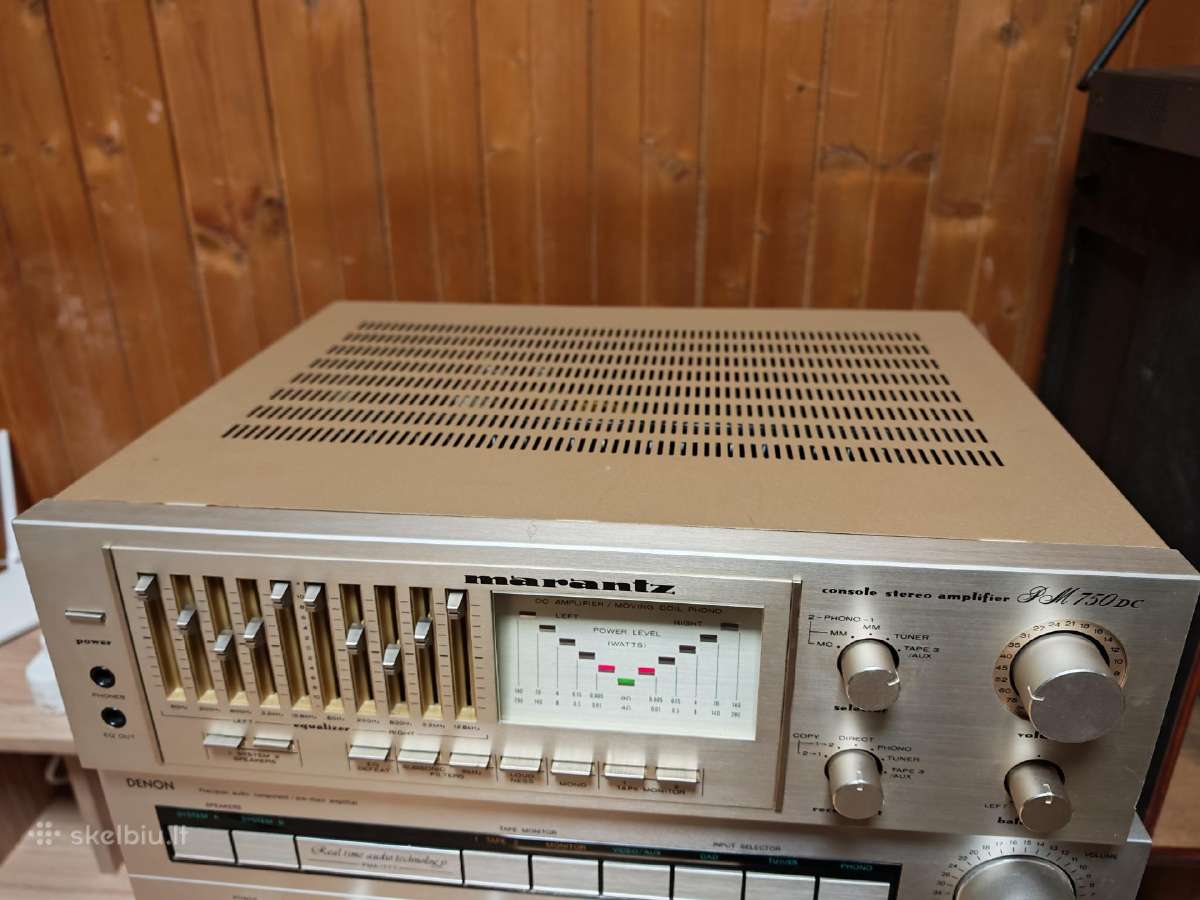 Stiprintuvas Marantz Pm 750dc - nuotraukos Nr. 2
