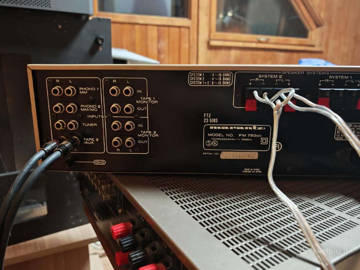 Stiprintuvas Marantz Pm 750dc - nuotraukos Nr. 6
