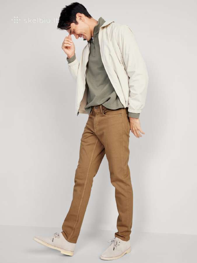 Naujos Old Navy slim modelio kelnės, dydis 38/32 - nuotraukos Nr. 3