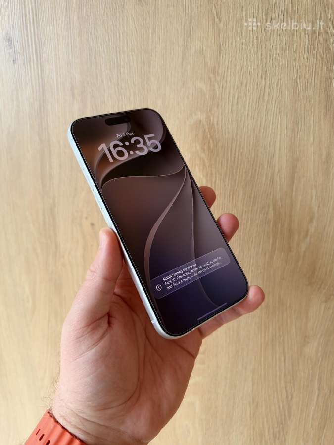 Kaip naujas! iPhone 17 Pro Max + Mujjo dėklas. - nuotraukos Nr. 7