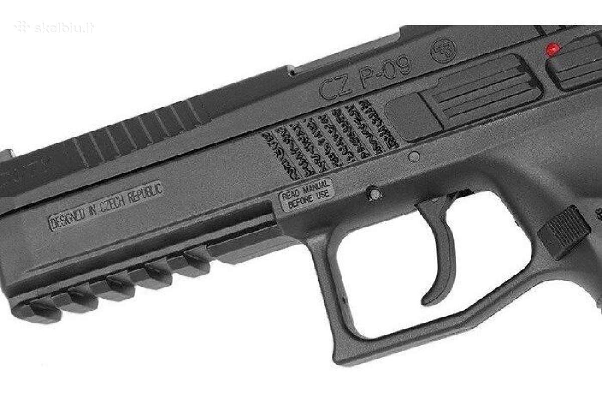 Šratasvydžio pistoletas Cz P-09 Kaip tikras - nuotraukos Nr. 3