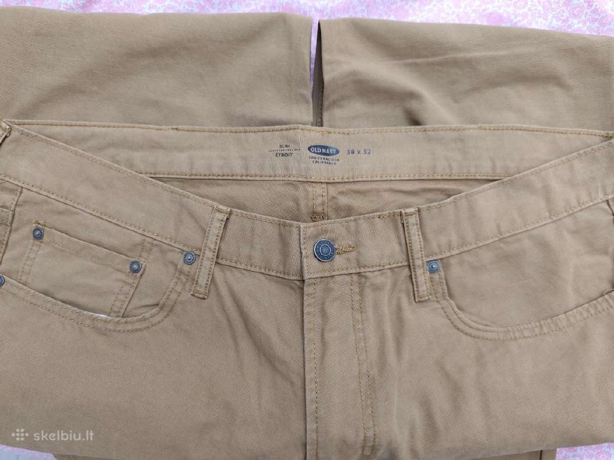 Naujos Old Navy slim modelio kelnės, dydis 38/32 - nuotraukos Nr. 7