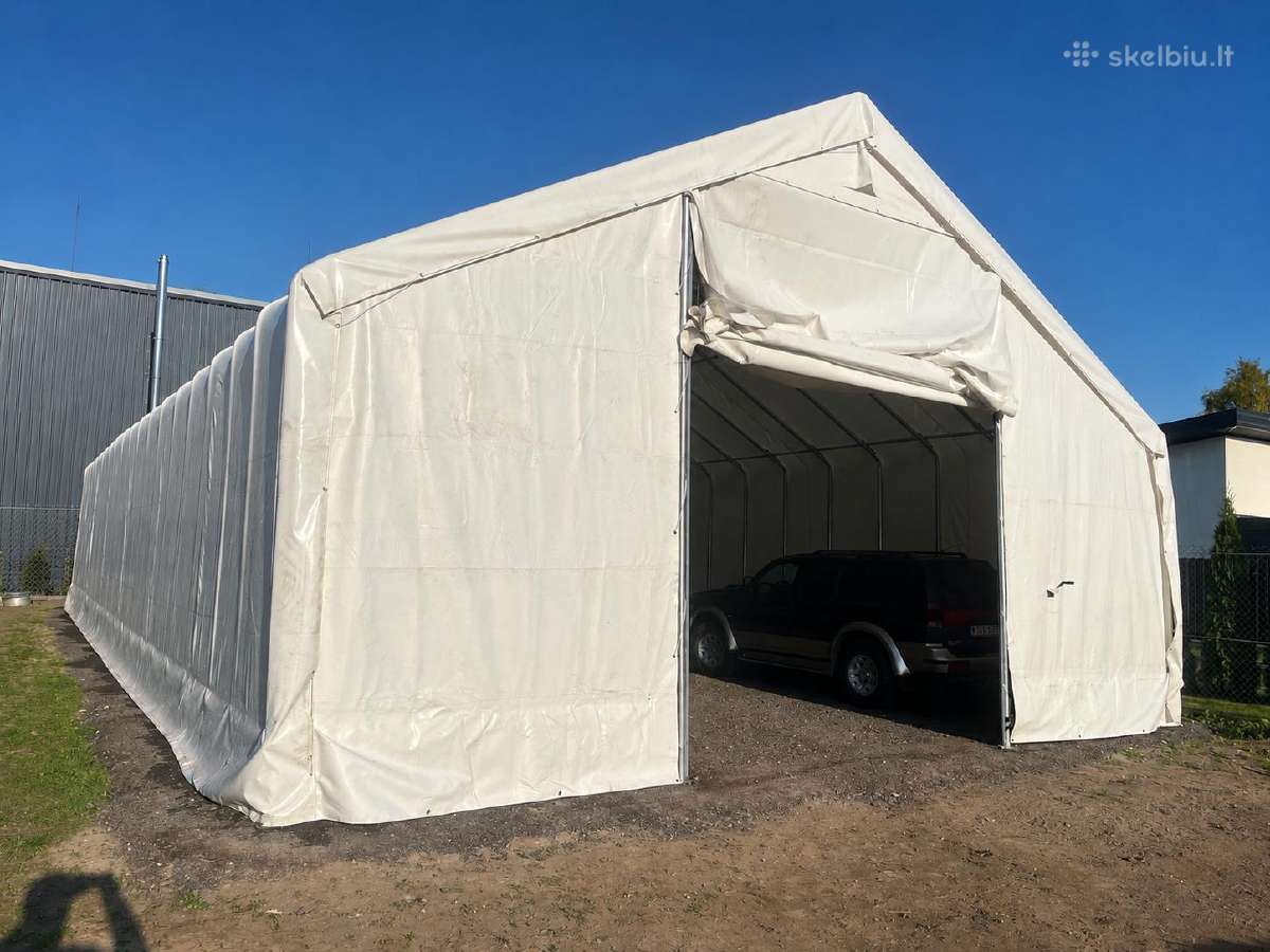 Sandėliavimo tentinis angaras - nuotraukos Nr. 2