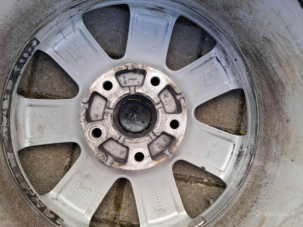 Originalūs VW Touareg ratlankiai R17 - nuotraukos Nr. 4