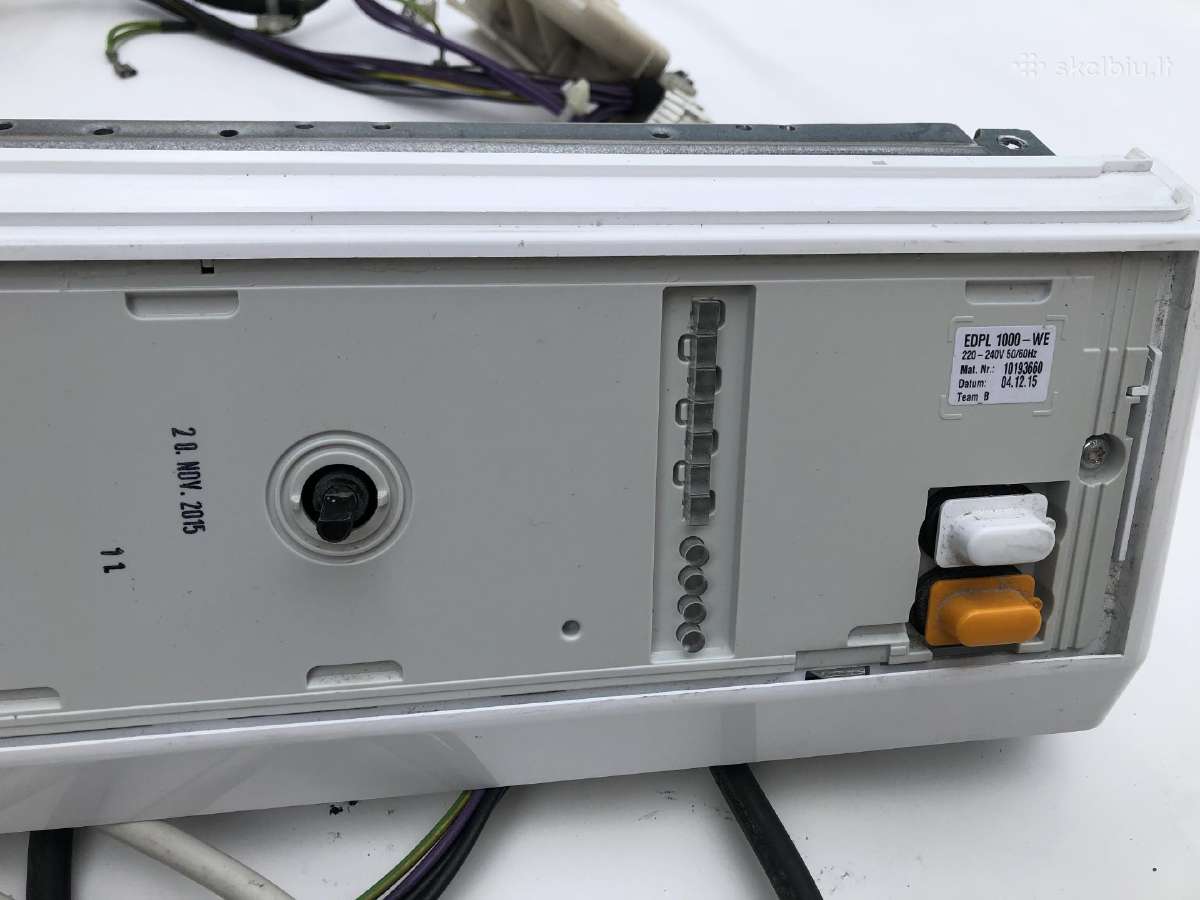 Skalbimo mašinoriginali Miele Wda111os elektronika - nuotraukos Nr. 2