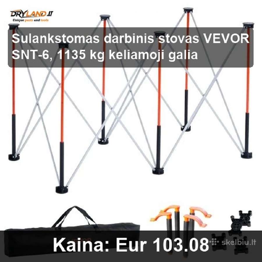 Patikimi Darbastaliai Vevor ir Hecht - nuotraukos Nr. 8