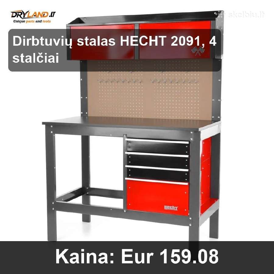 Patikimi Darbastaliai Vevor ir Hecht - nuotraukos Nr. 16