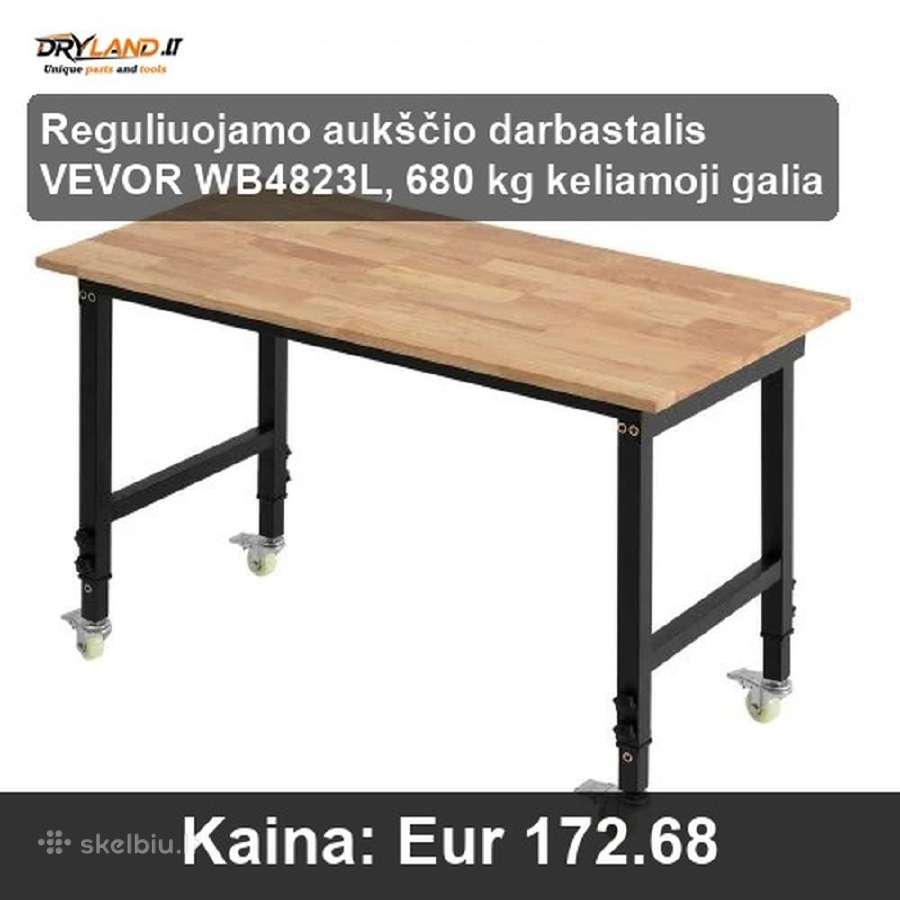 Patikimi Darbastaliai Vevor ir Hecht - nuotraukos Nr. 17