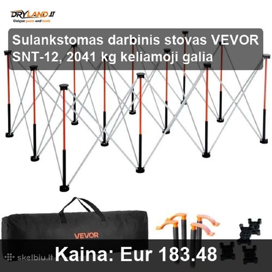 Patikimi Darbastaliai Vevor ir Hecht - nuotraukos Nr. 18