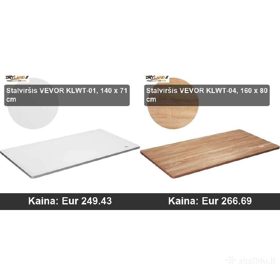 Patikimi Darbastaliai Vevor ir Hecht - nuotraukos Nr. 24