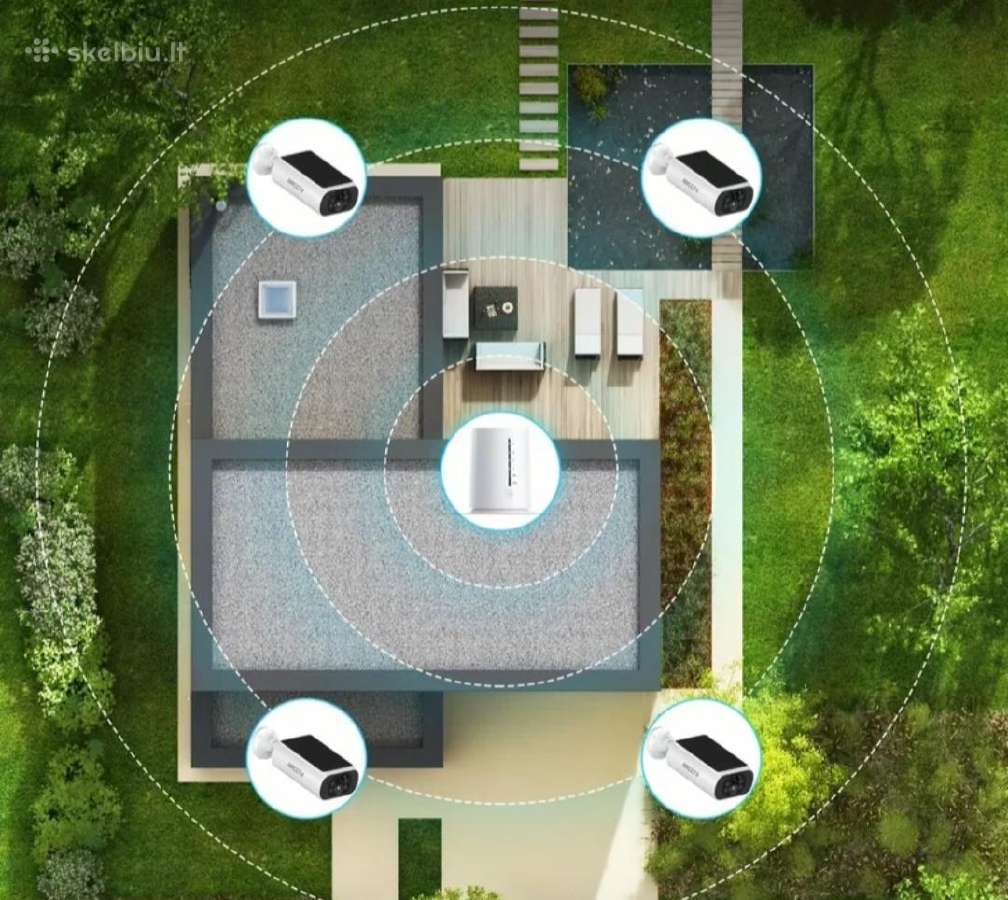 Lauko kamerų sistema Anran / Arcctv - nuotraukos Nr. 10