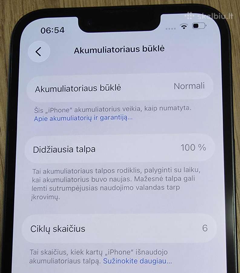 iPhone 16e 128gb - nuotraukos Nr. 4