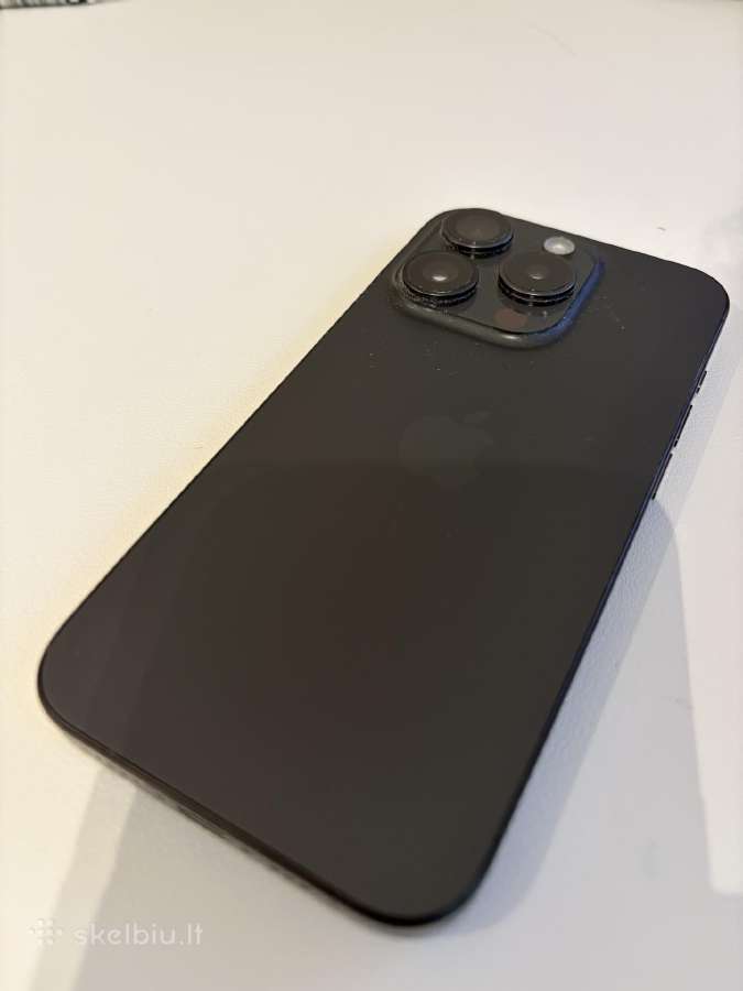 iPhone 15 Pro 128gb Black Titanium - nuotraukos Nr. 2