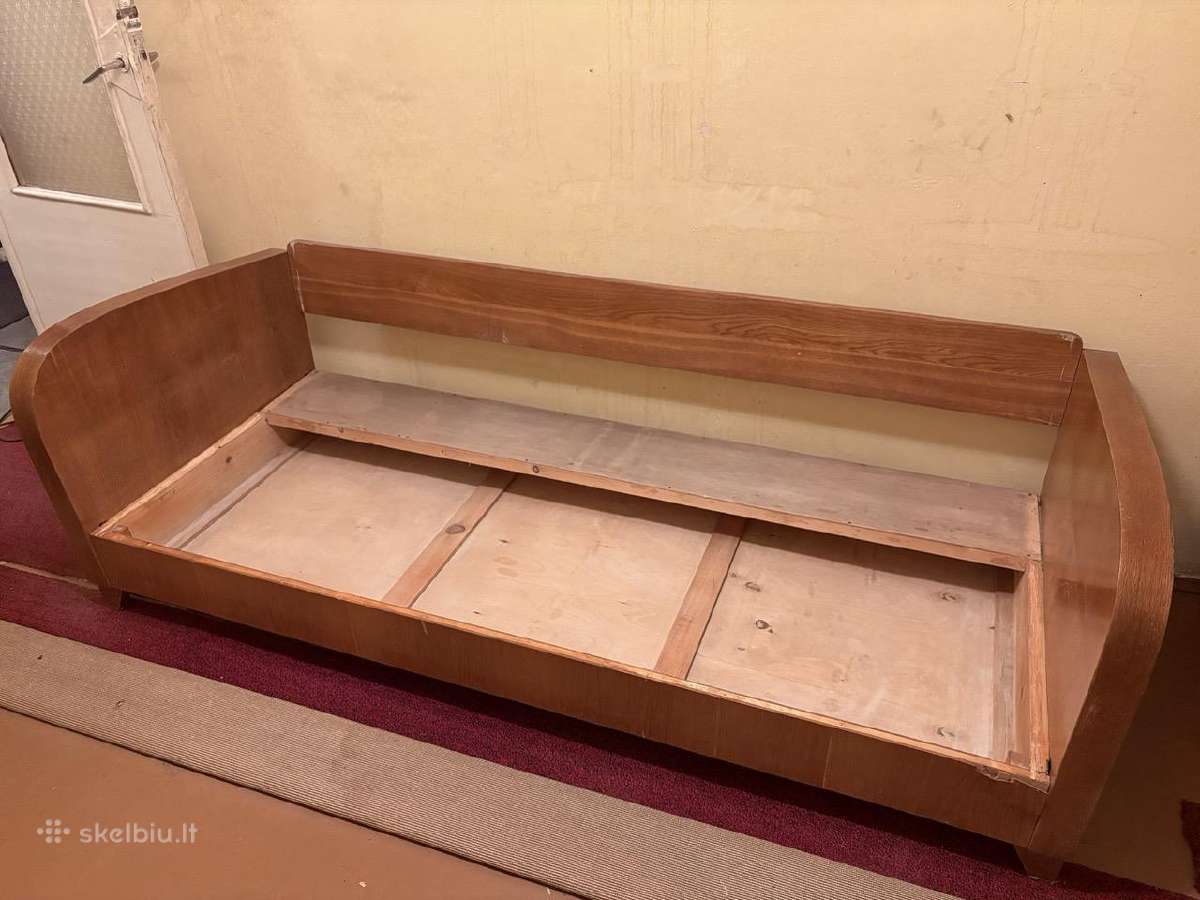 Antikvarinė sofa-lova - nuotraukos Nr. 4
