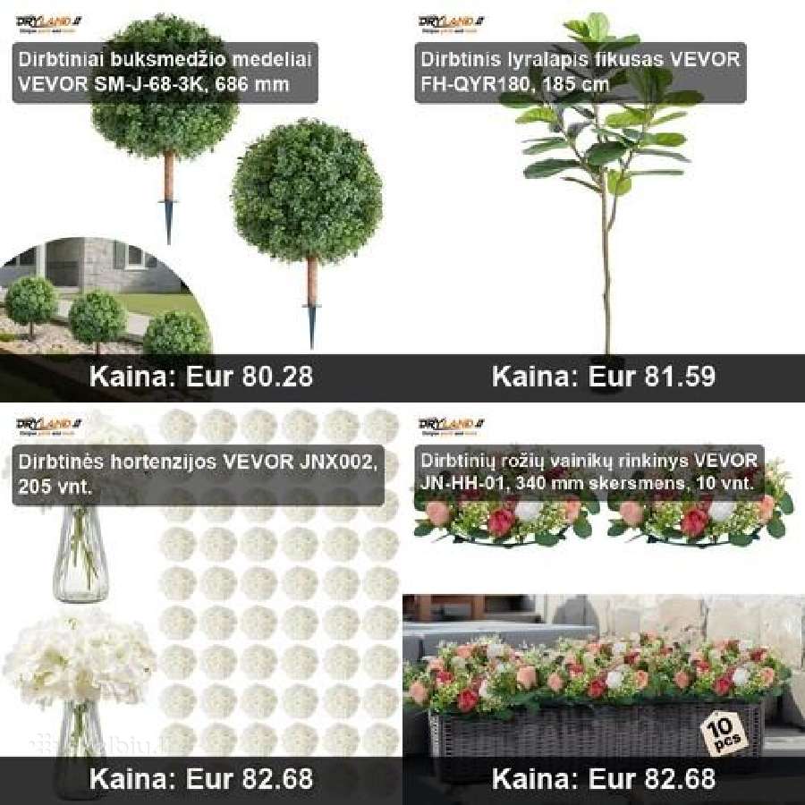 Dirbtiniai Bukmedžiai – Žalumos Elegancija - nuotraukos Nr. 23