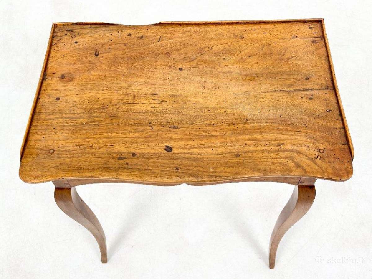 Senovinis riešutmedžio staliukas - nuotraukos Nr. 6