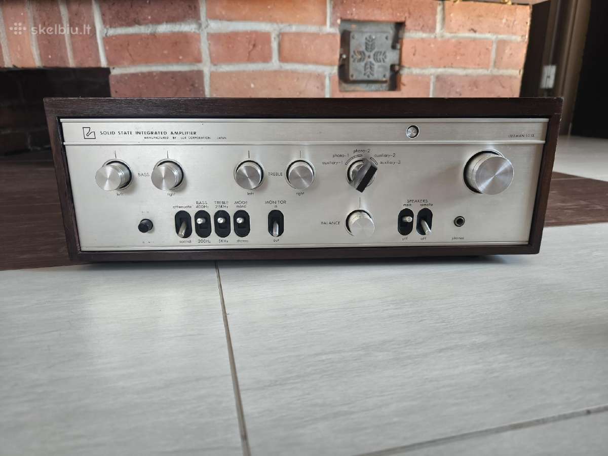 Vintažinis Luxman Sq-503x, 505x, 507x - nuotraukos Nr. 21