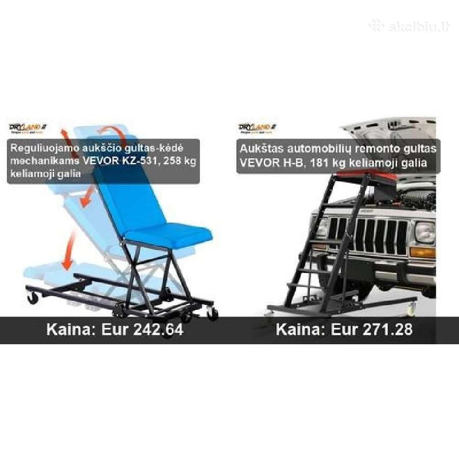 Automobilių Remonto Gultai – Patogumas ir Efektyvu - nuotraukos Nr. 32