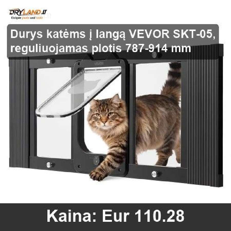 Augintinių Durys – Patogus ir Saugus Judėjimas! - nuotraukos Nr. 16