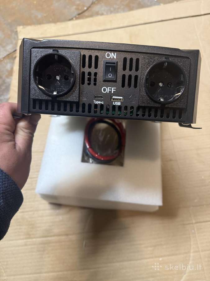 12 V 2000 W grynos sinusoidės inverteris - nuotraukos Nr. 2